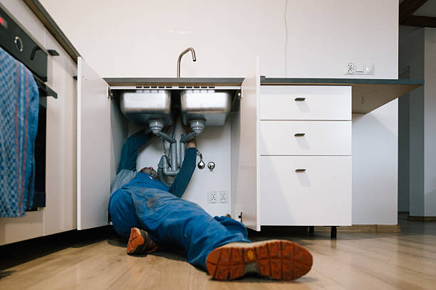 Professional Leak Detection technician working in Hyannis Port, MA